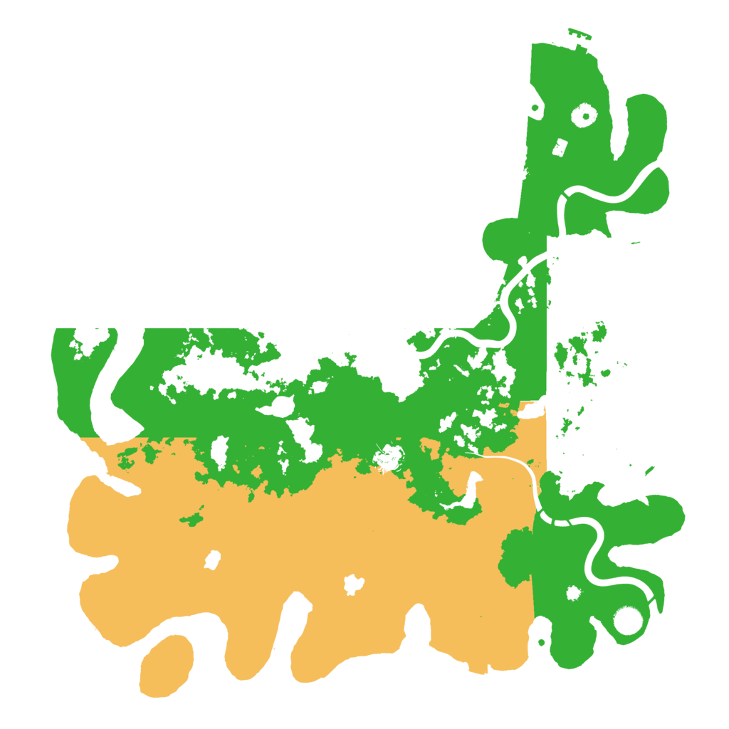 Biome Rust Map: Procedural Map, Size: 4500, Seed: 900412716