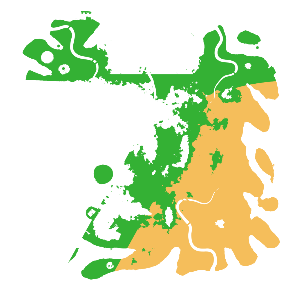 Biome Rust Map: Procedural Map, Size: 4250, Seed: 1340216700