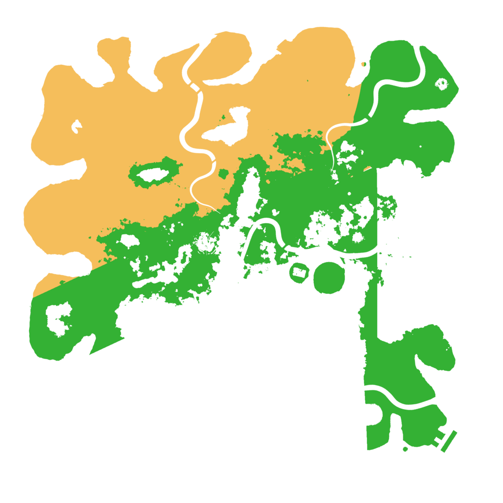 Biome Rust Map: Procedural Map, Size: 4250, Seed: 1268122065