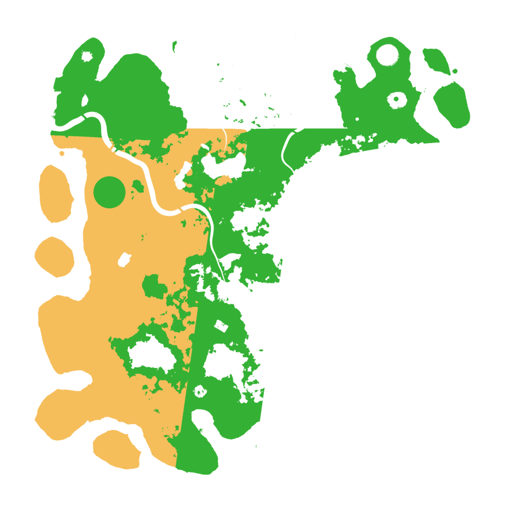 Biome Rust Map: Procedural Map, Size: 4250, Seed: 378407015