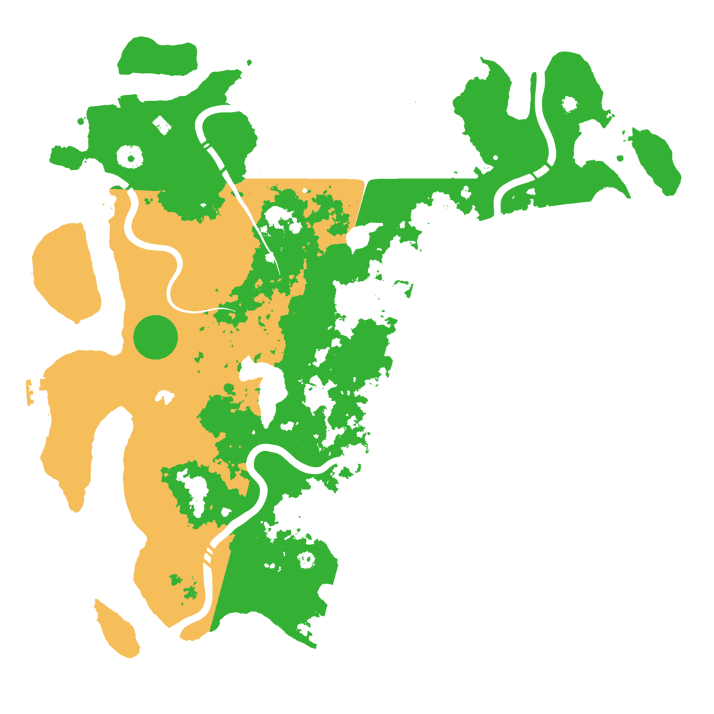 Biome Rust Map: Procedural Map, Size: 4250, Seed: 998708154