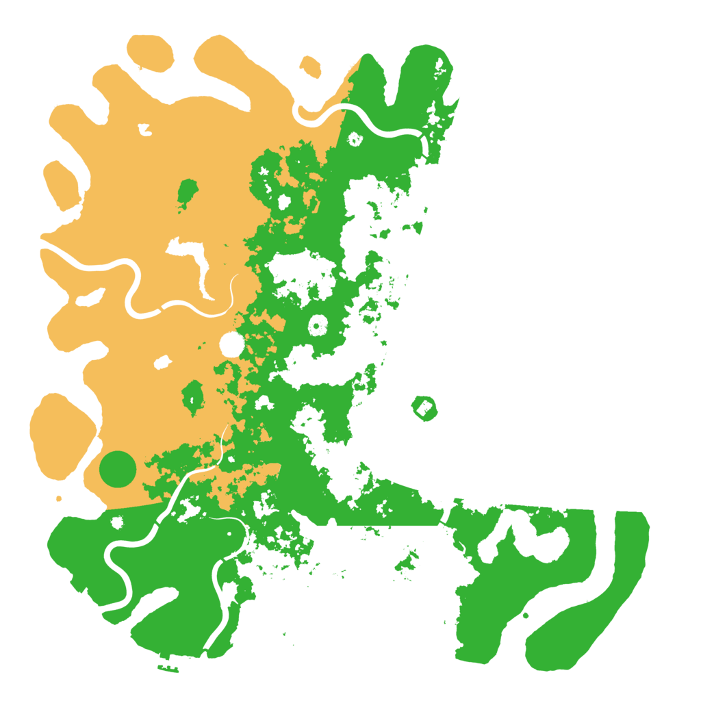 Biome Rust Map: Procedural Map, Size: 5000, Seed: 487646327
