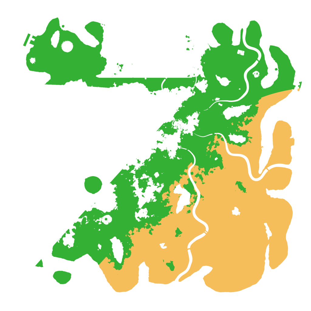 Biome Rust Map: Procedural Map, Size: 4800, Seed: 994090451