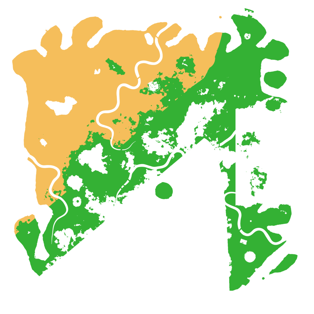 Biome Rust Map: Procedural Map, Size: 5000, Seed: 1003780470