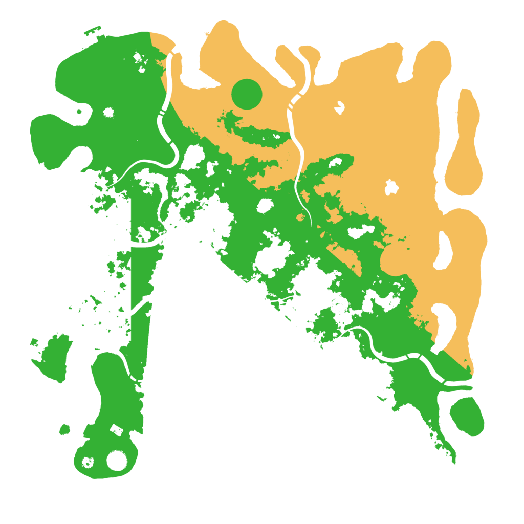 Biome Rust Map: Procedural Map, Size: 4500, Seed: 714203984