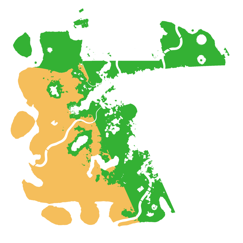 Biome Rust Map: Procedural Map, Size: 4250, Seed: 1289664235