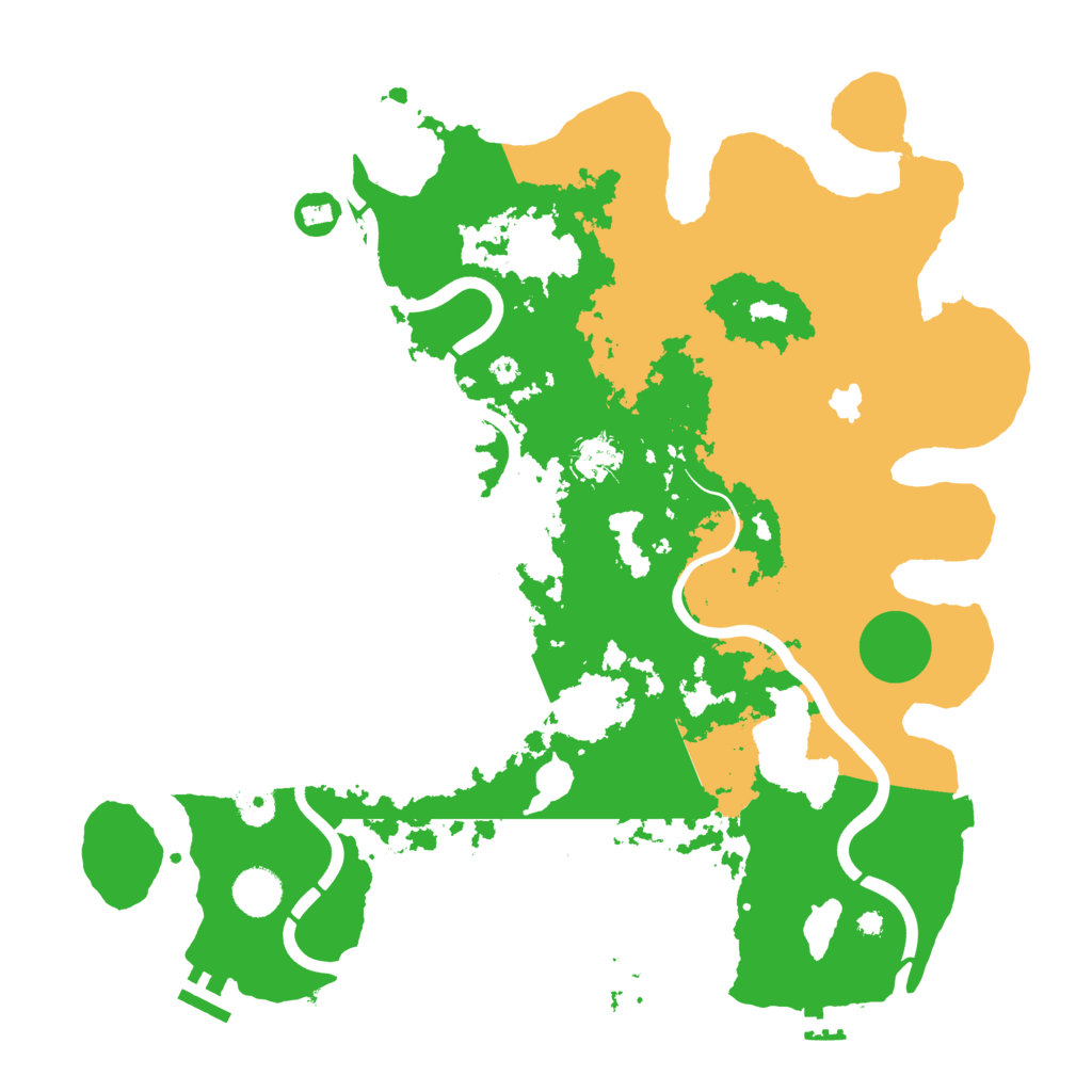 Biome Rust Map: Procedural Map, Size: 4000, Seed: 265465
