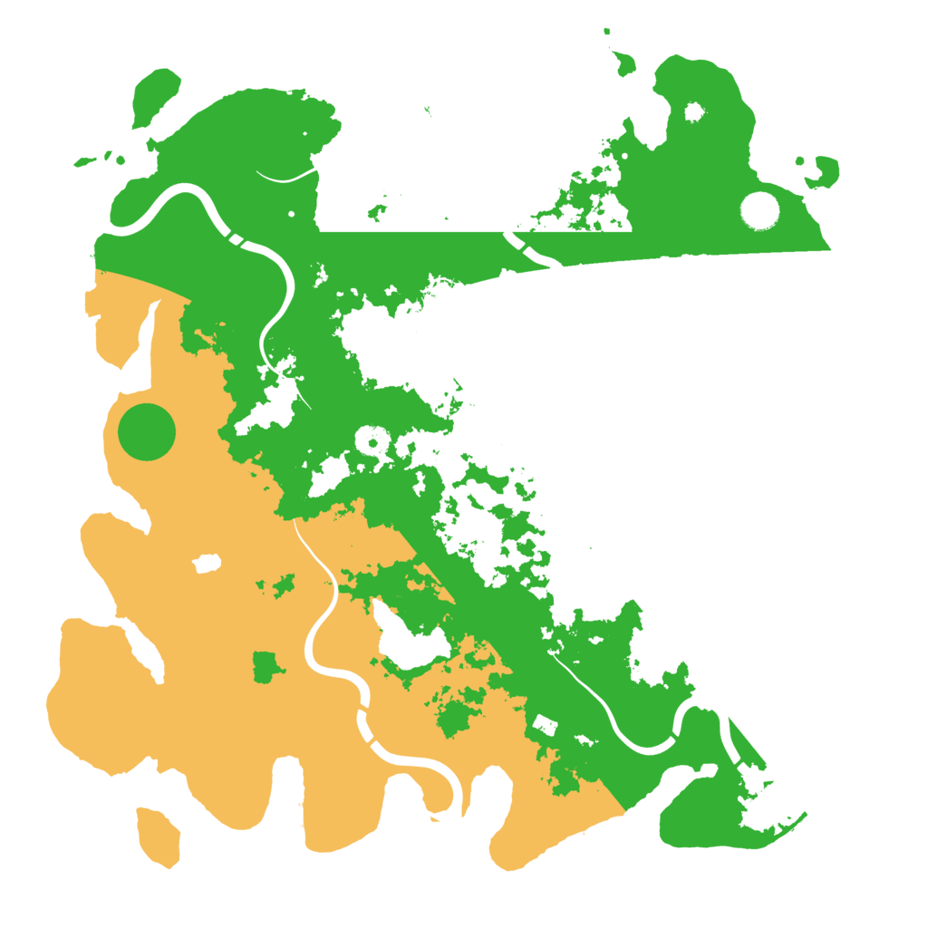 Biome Rust Map: Procedural Map, Size: 4250, Seed: 370348393