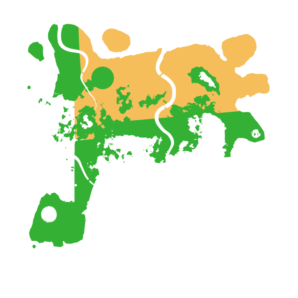Biome Rust Map: Procedural Map, Size: 3500, Seed: 1719651368