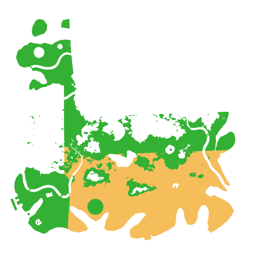 Biome Rust Map: Procedural Map, Size: 4250, Seed: 1645609060