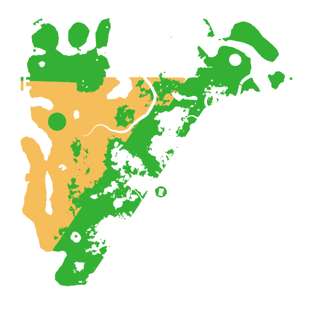 Biome Rust Map: Procedural Map, Size: 4500, Seed: 2052026