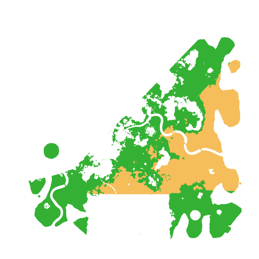 Biome Rust Map: Procedural Map, Size: 4500, Seed: 1046754715