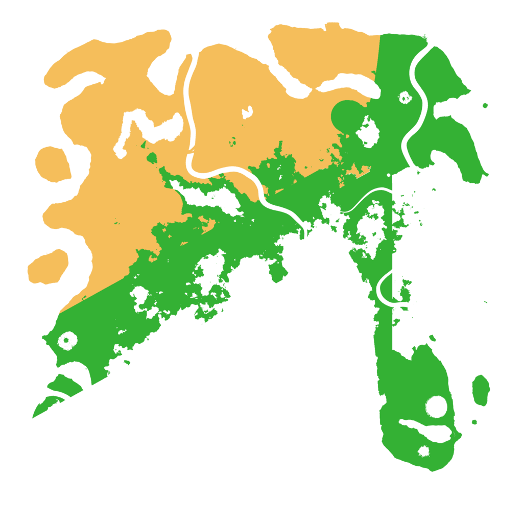 Biome Rust Map: Procedural Map, Size: 4250, Seed: 322037970