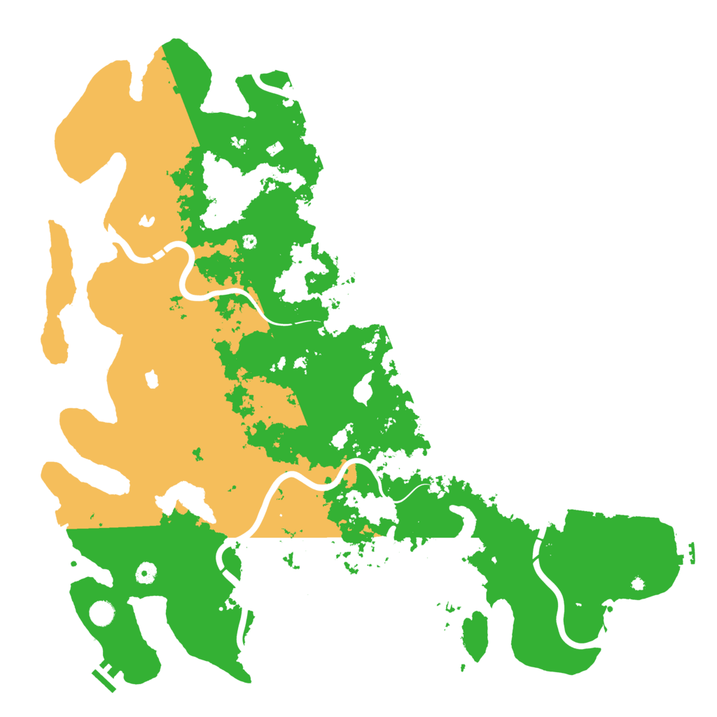 Biome Rust Map: Procedural Map, Size: 5000, Seed: 1586718989