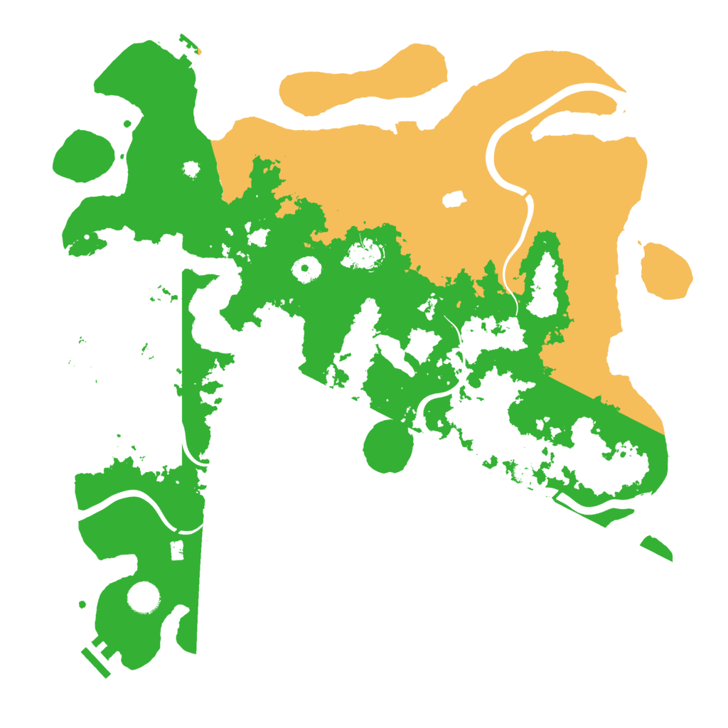 Biome Rust Map: Procedural Map, Size: 4000, Seed: 1966038158