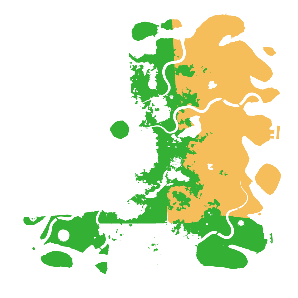 Biome Rust Map: Procedural Map, Size: 4500, Seed: 356478452