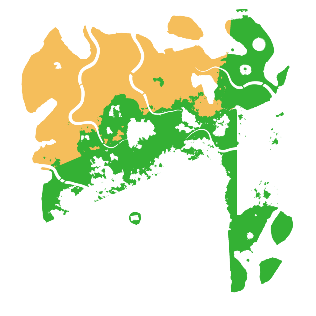 Biome Rust Map: Procedural Map, Size: 4250, Seed: 69441107