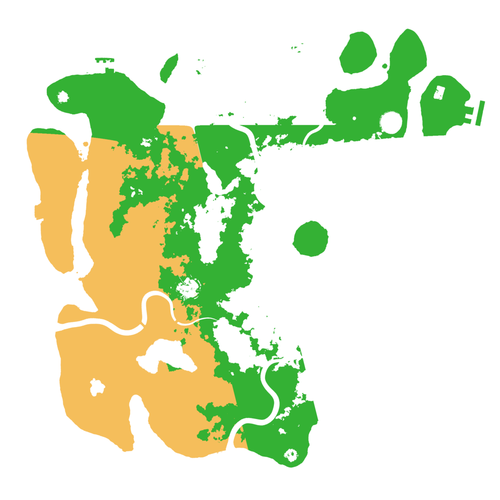Biome Rust Map: Procedural Map, Size: 4000, Seed: 663404122