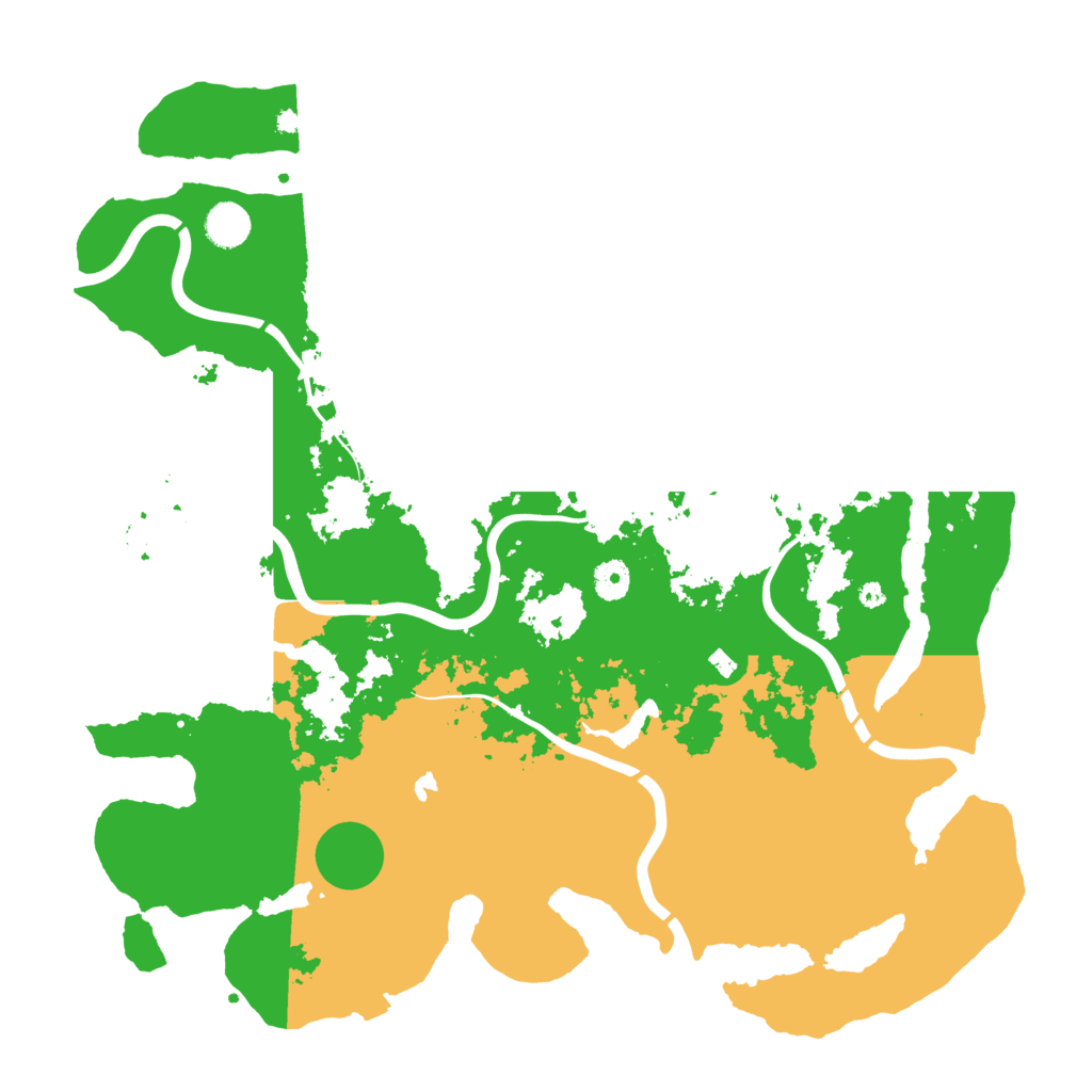 Biome Rust Map: Procedural Map, Size: 4250, Seed: 1884622061