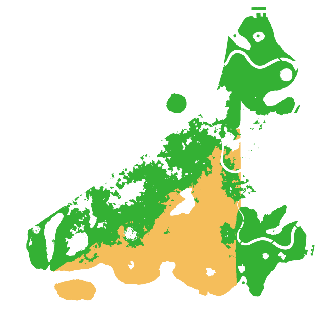Biome Rust Map: Procedural Map, Size: 4500, Seed: 477476417