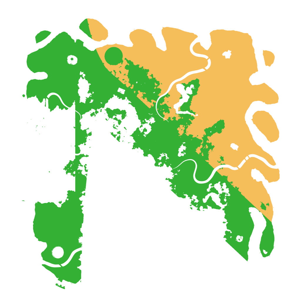 Biome Rust Map: Procedural Map, Size: 4500, Seed: 222701446