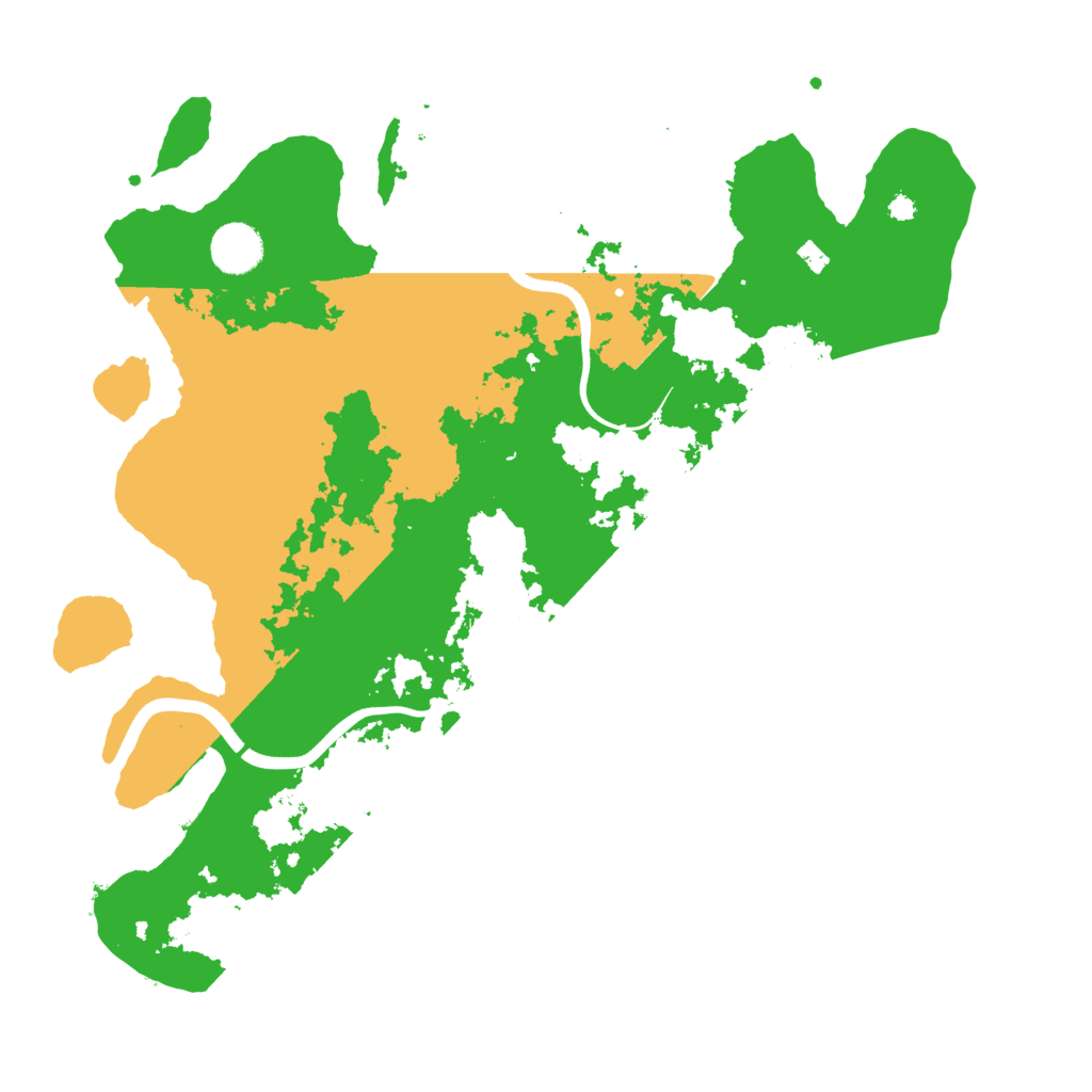 Biome Rust Map: Procedural Map, Size: 3750, Seed: 3850