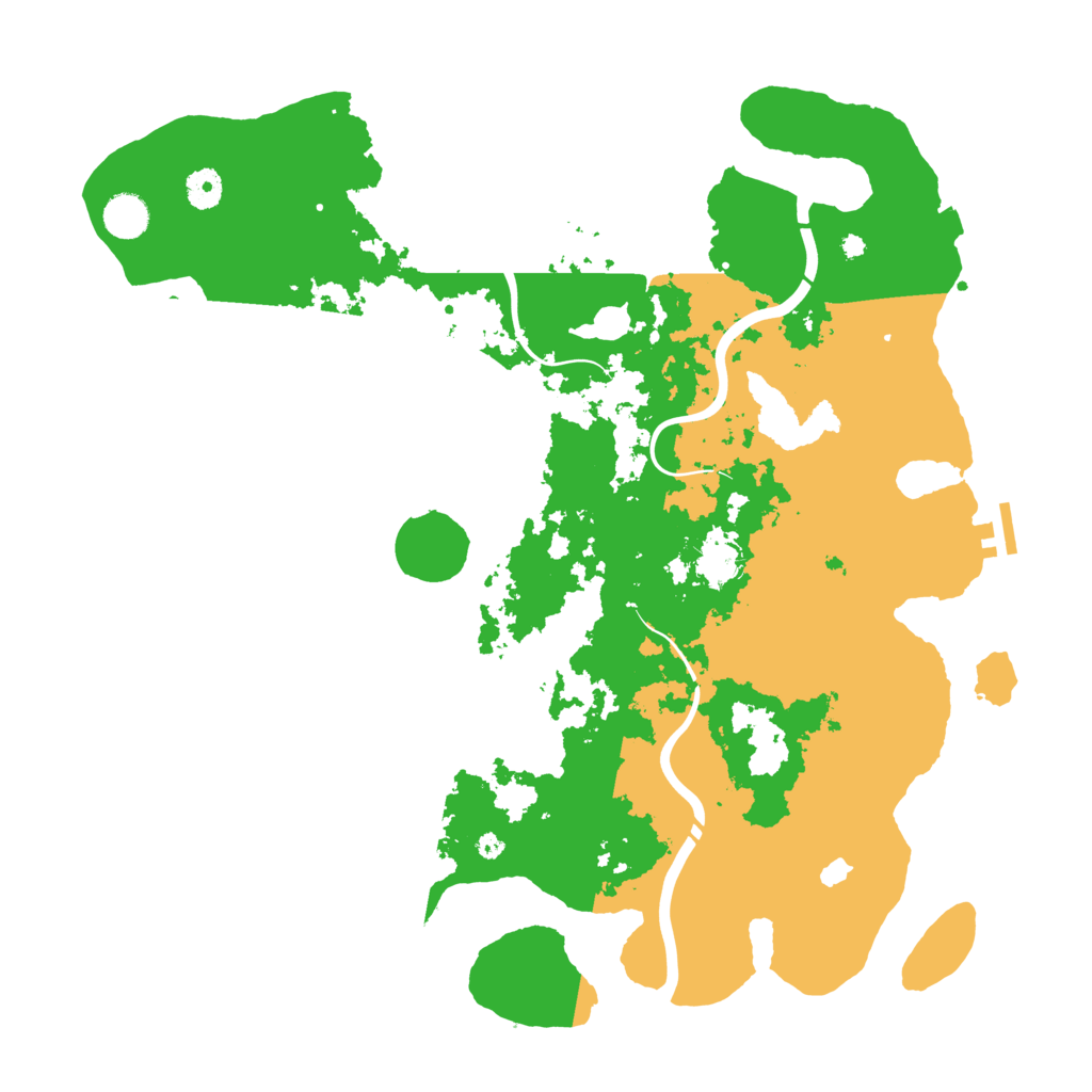 Biome Rust Map: Procedural Map, Size: 4250, Seed: 12541