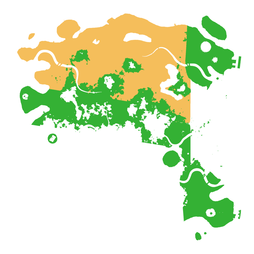 Biome Rust Map: Procedural Map, Size: 4250, Seed: 18821777