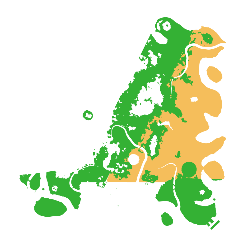 Biome Rust Map: Procedural Map, Size: 4250, Seed: 1951524006