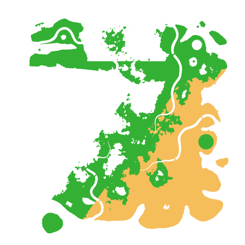 Biome Rust Map: Procedural Map, Size: 4250, Seed: 964494284