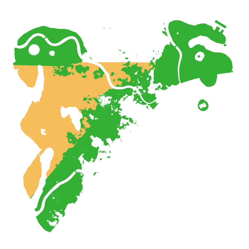 Biome Rust Map: Procedural Map, Size: 4000, Seed: 862470227