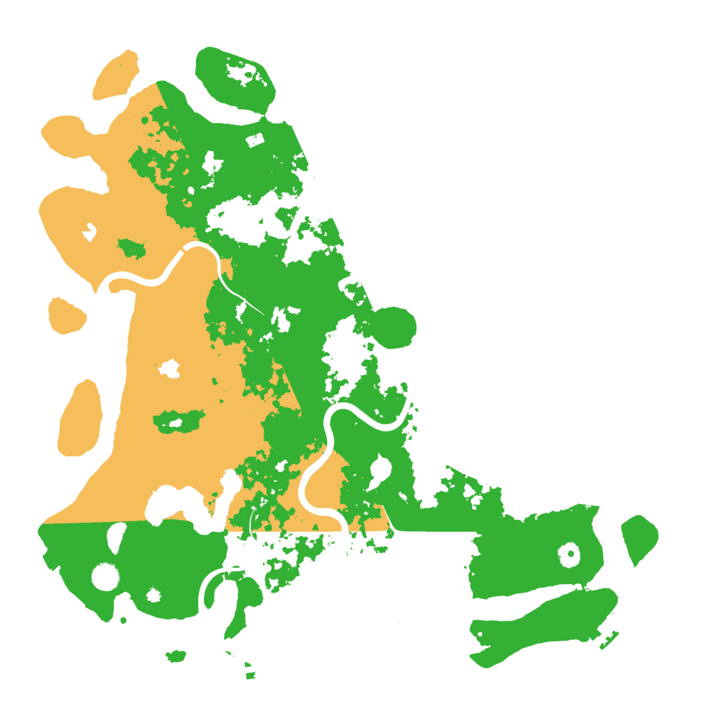 Biome Rust Map: Procedural Map, Size: 4500, Seed: 1585274289