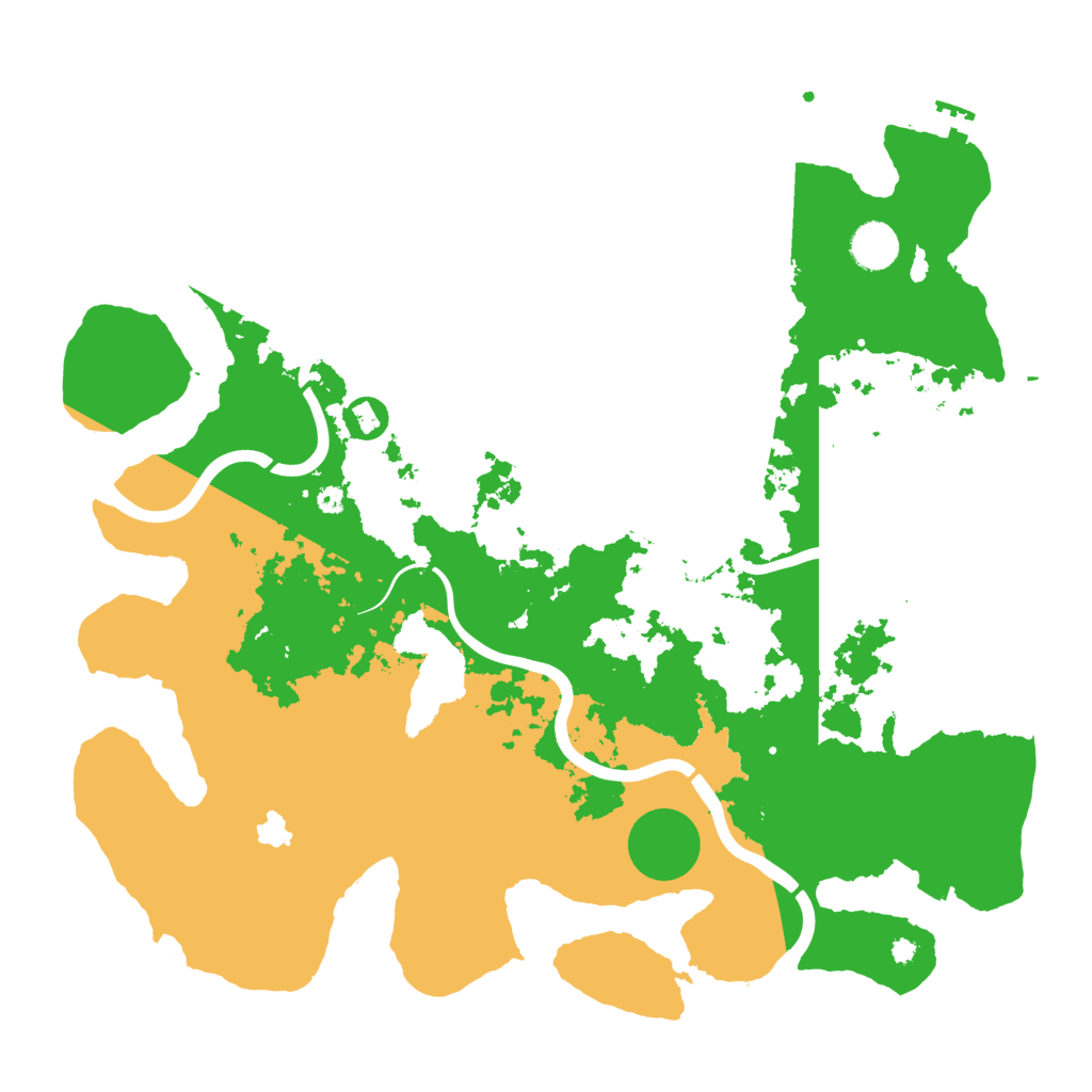 Biome Rust Map: Procedural Map, Size: 4000, Seed: 91771376