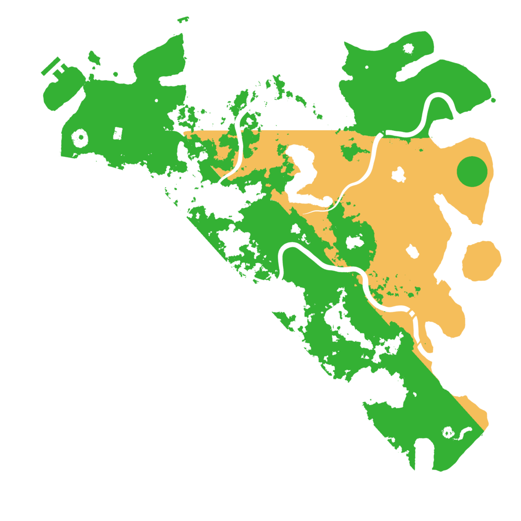 Biome Rust Map: Procedural Map, Size: 4500, Seed: 1946803735