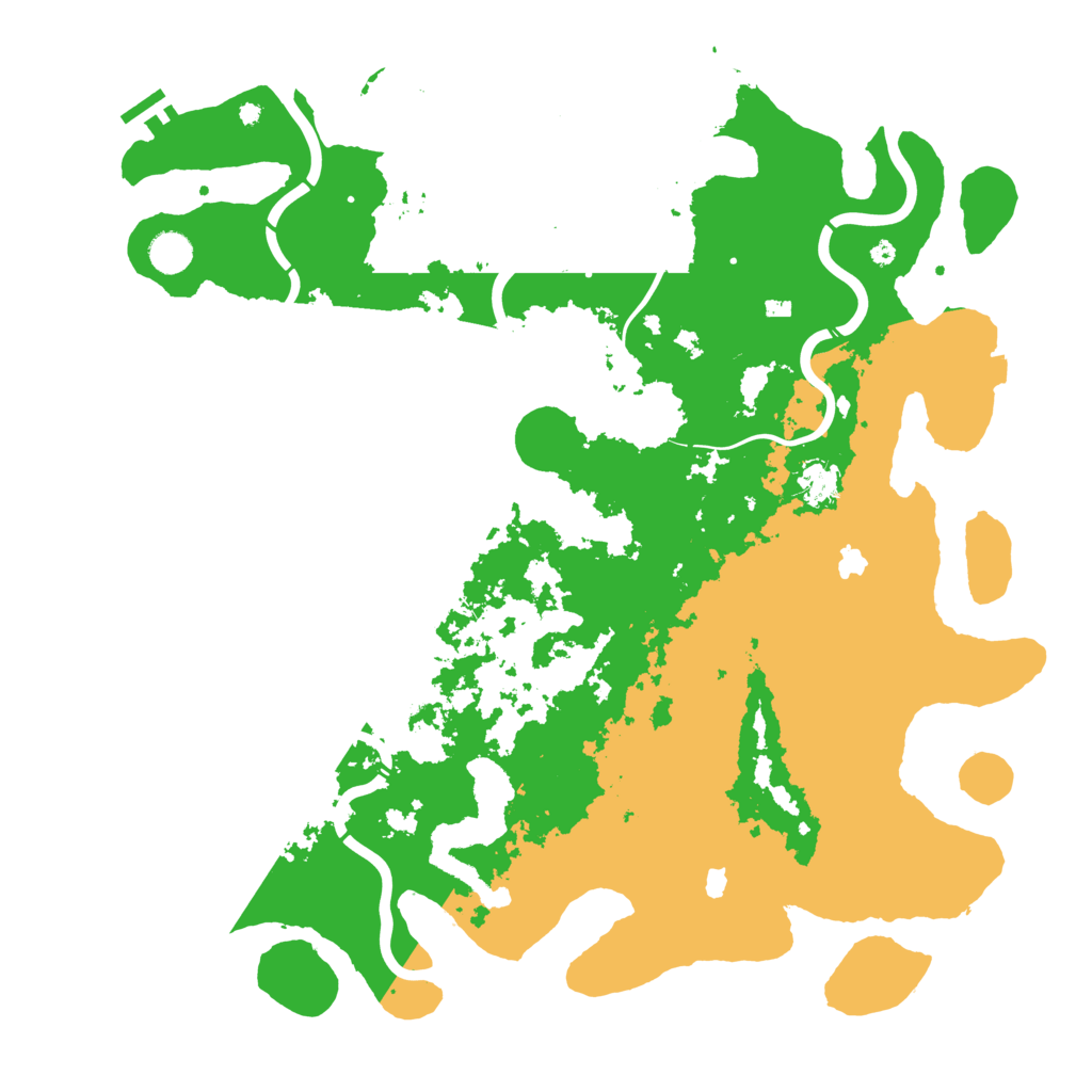 Biome Rust Map: Procedural Map, Size: 4500, Seed: 1760