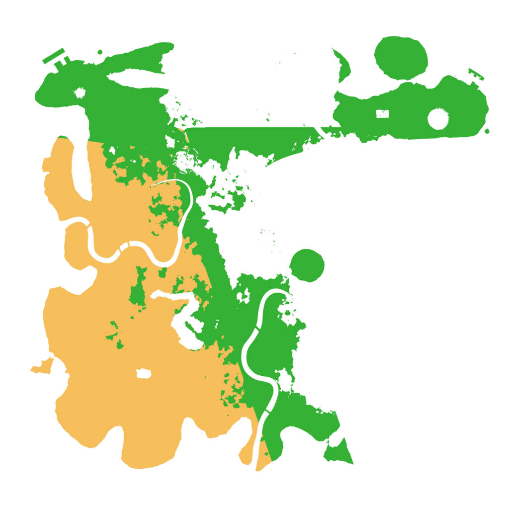 Biome Rust Map: Procedural Map, Size: 4250, Seed: 18399