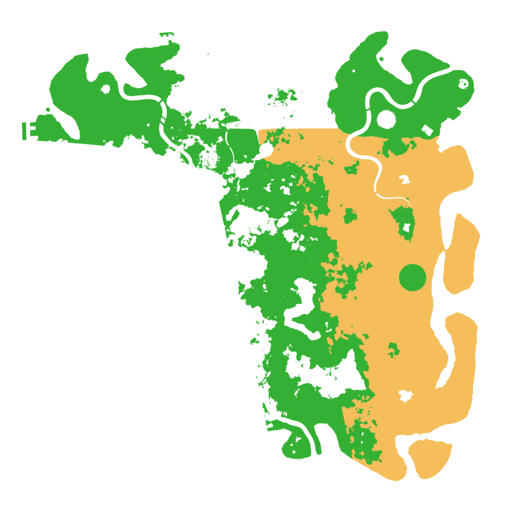 Biome Rust Map: Procedural Map, Size: 5000, Seed: 917975813