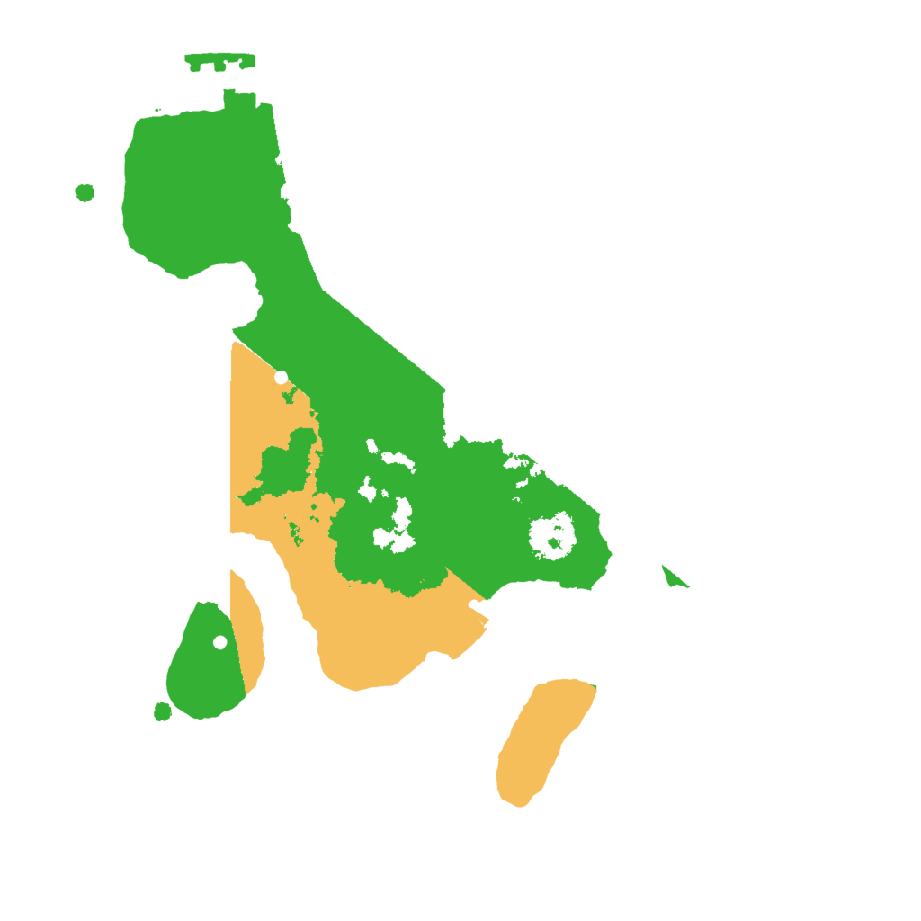 Biome Rust Map: Procedural Map, Size: 2000, Seed: 1774408891