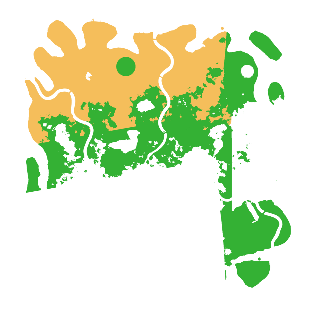 Biome Rust Map: Procedural Map, Size: 4250, Seed: 223762133