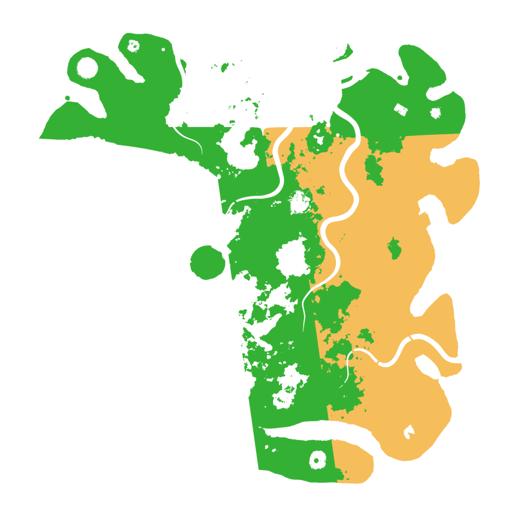 Biome Rust Map: Procedural Map, Size: 4250, Seed: 2613