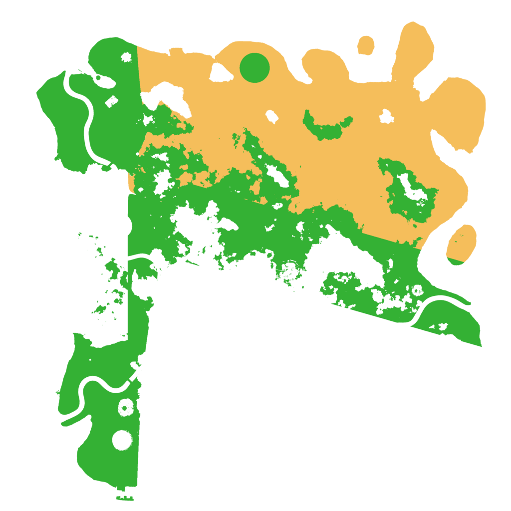 Biome Rust Map: Procedural Map, Size: 4500, Seed: 1708179111