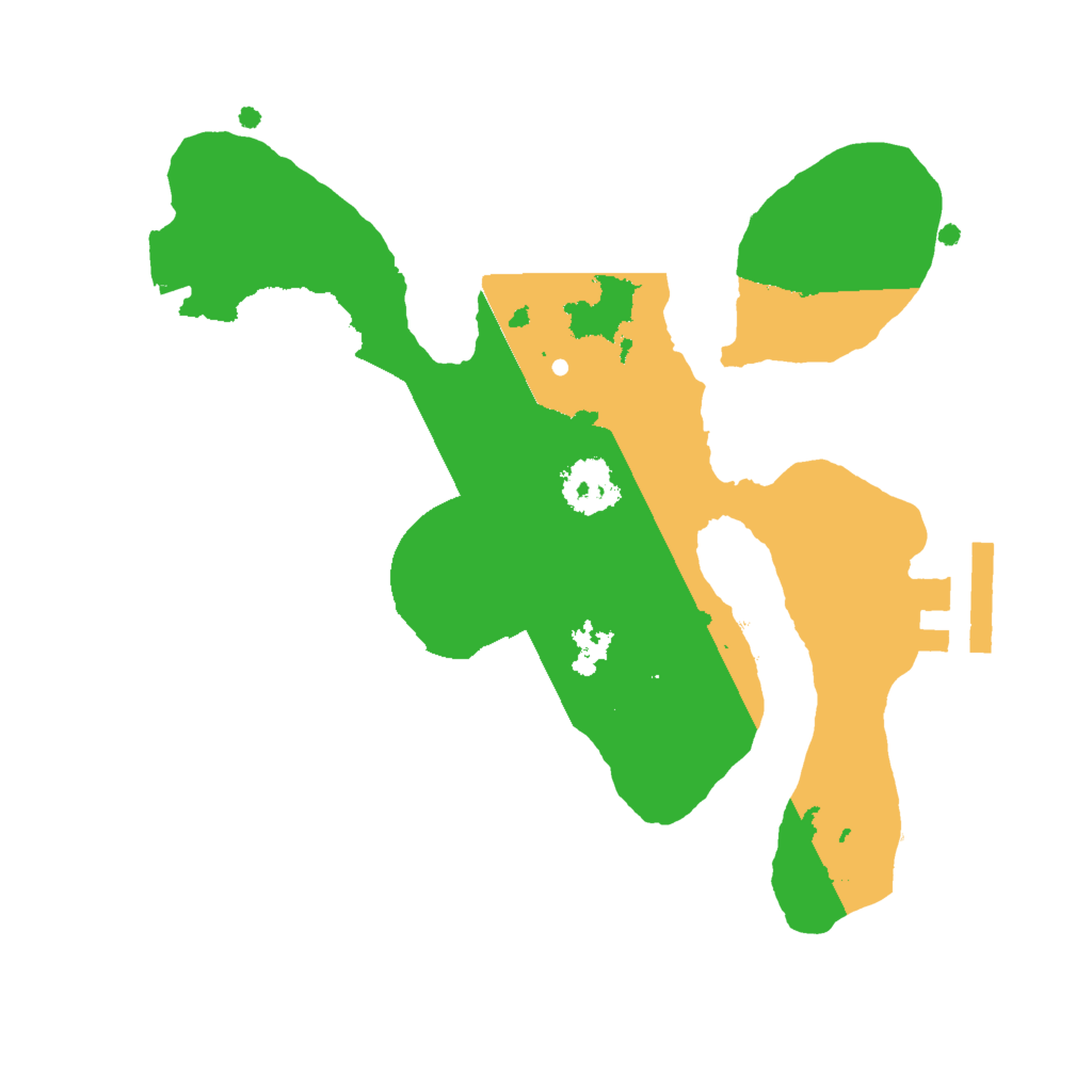 Biome Rust Map: Procedural Map, Size: 2000, Seed: 855832203