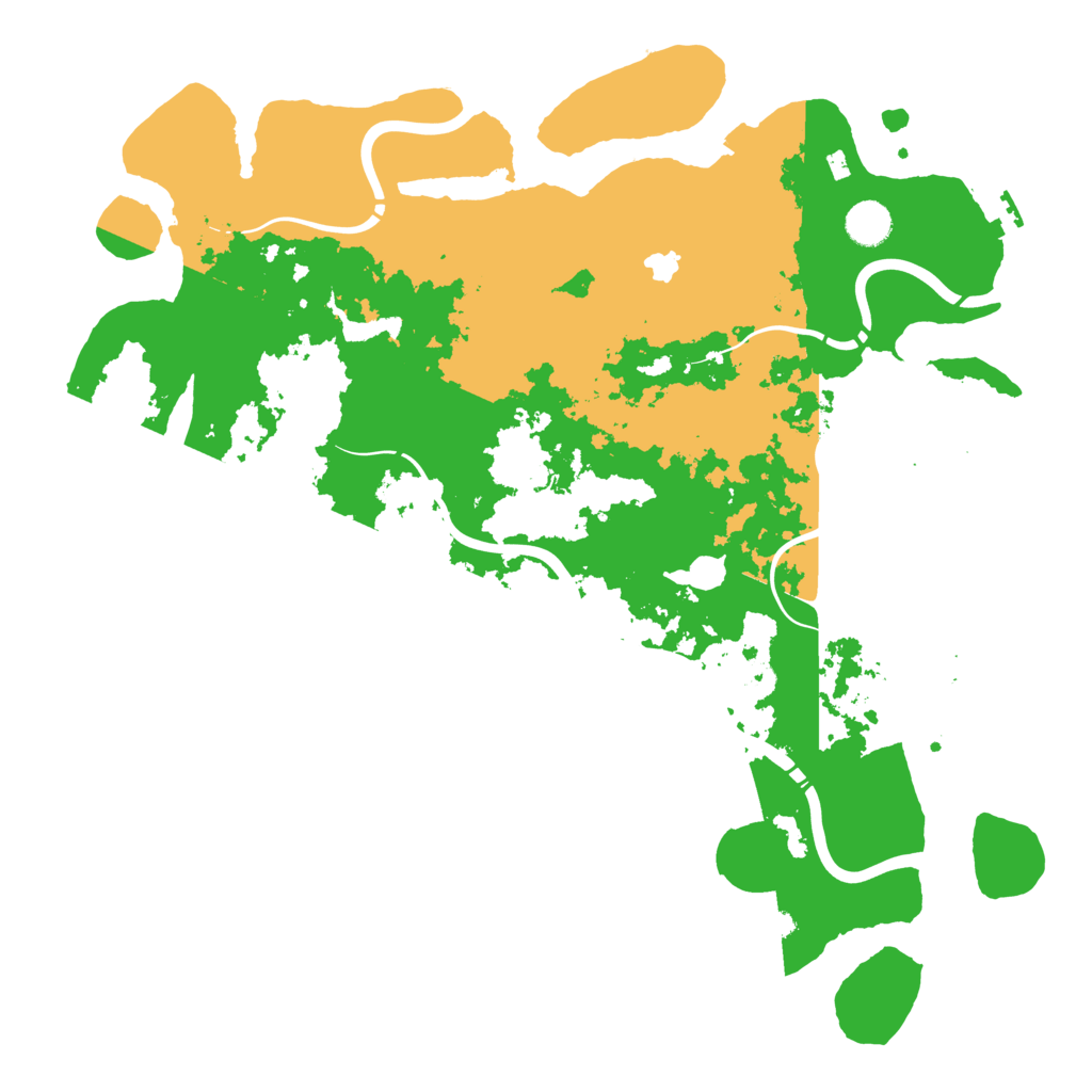 Biome Rust Map: Procedural Map, Size: 4250, Seed: 11506798