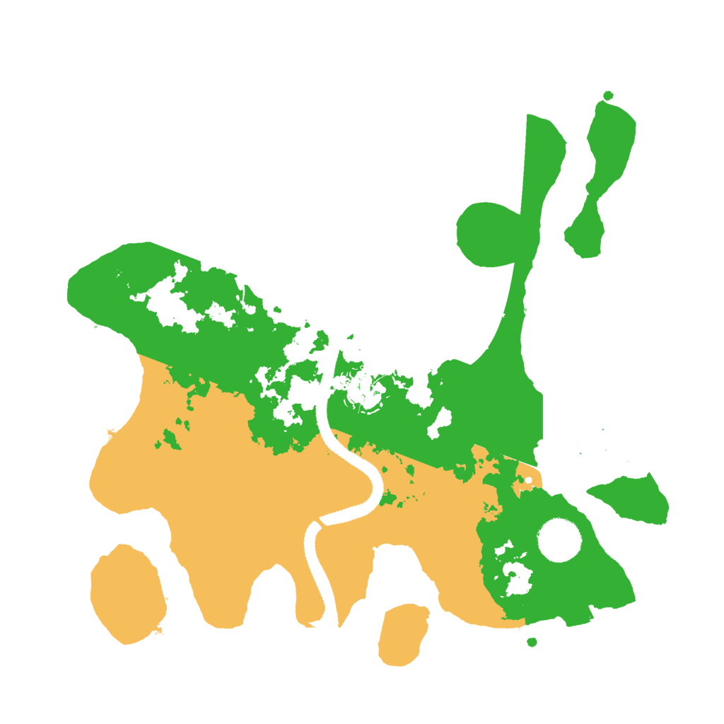 Biome Rust Map: Procedural Map, Size: 3000, Seed: 56801