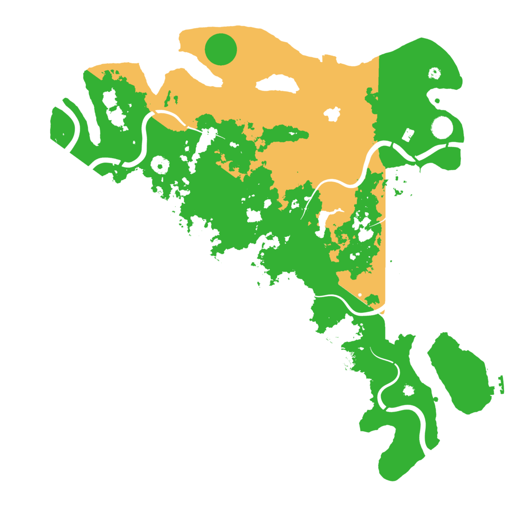 Biome Rust Map: Procedural Map, Size: 4250, Seed: 648471308