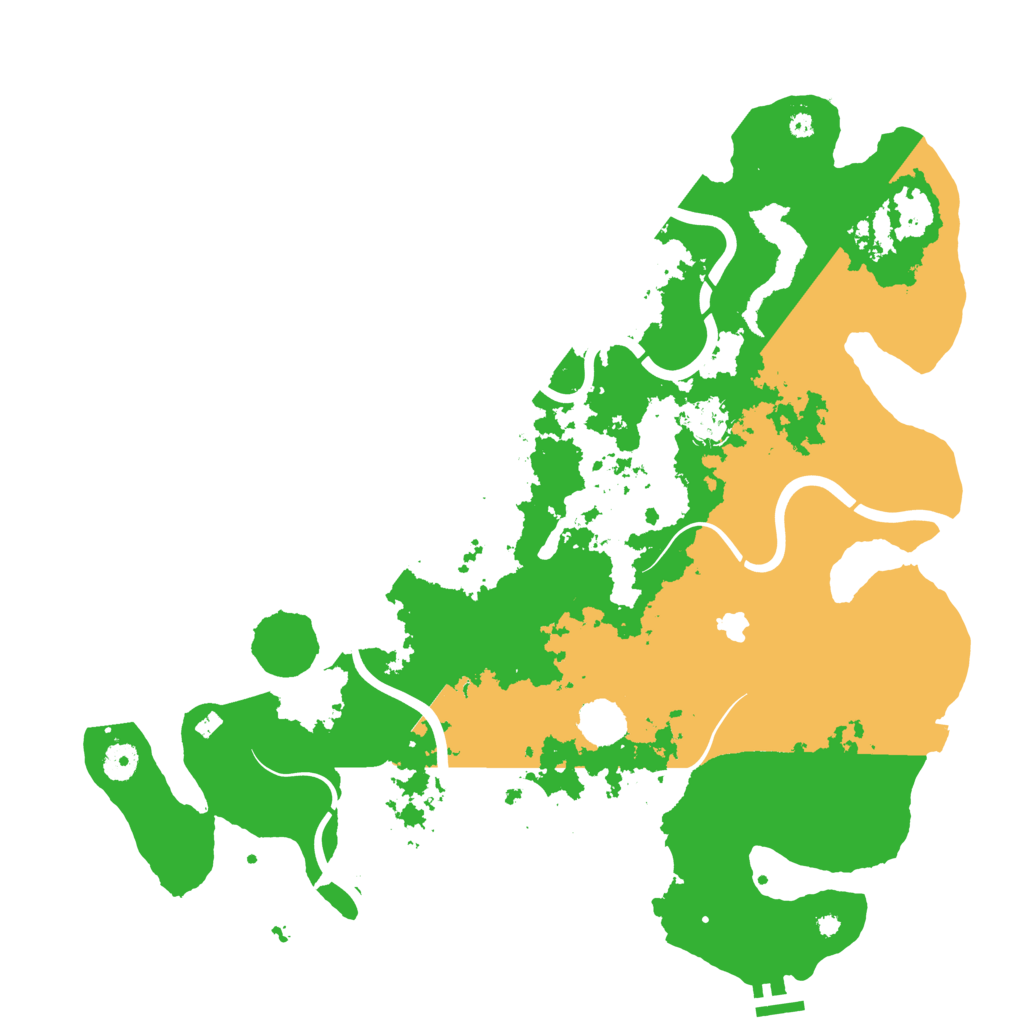 Biome Rust Map: Procedural Map, Size: 4250, Seed: 484892875