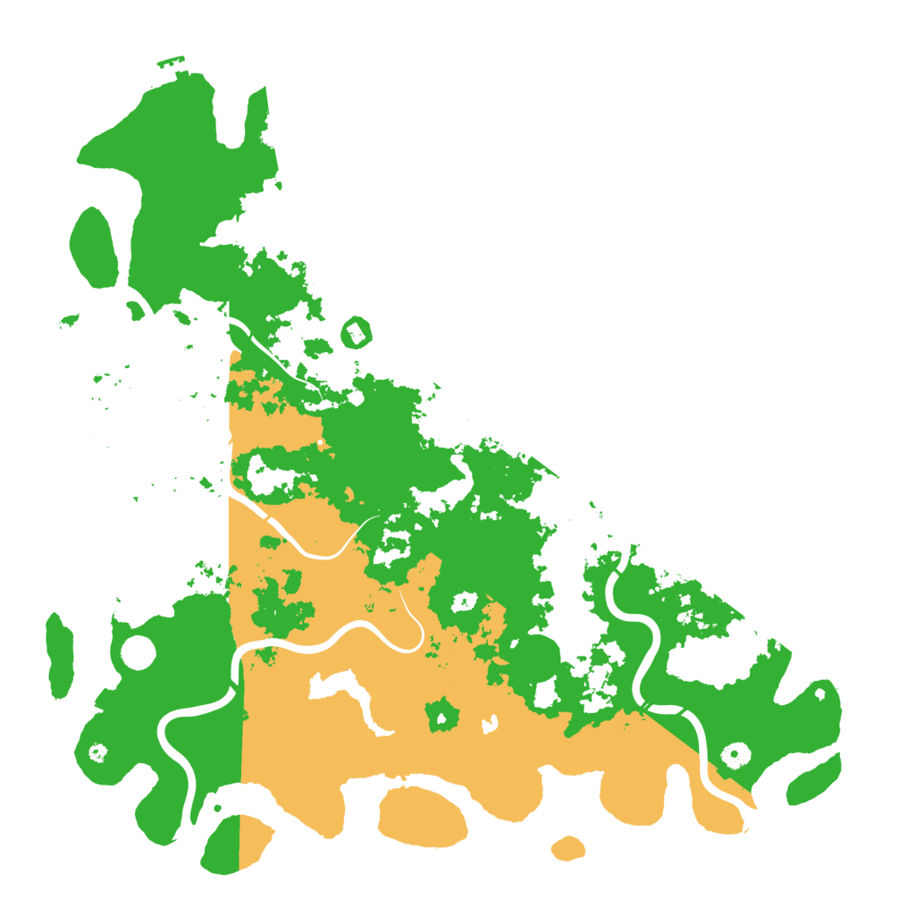 Biome Rust Map: Procedural Map, Size: 5000, Seed: 969452350