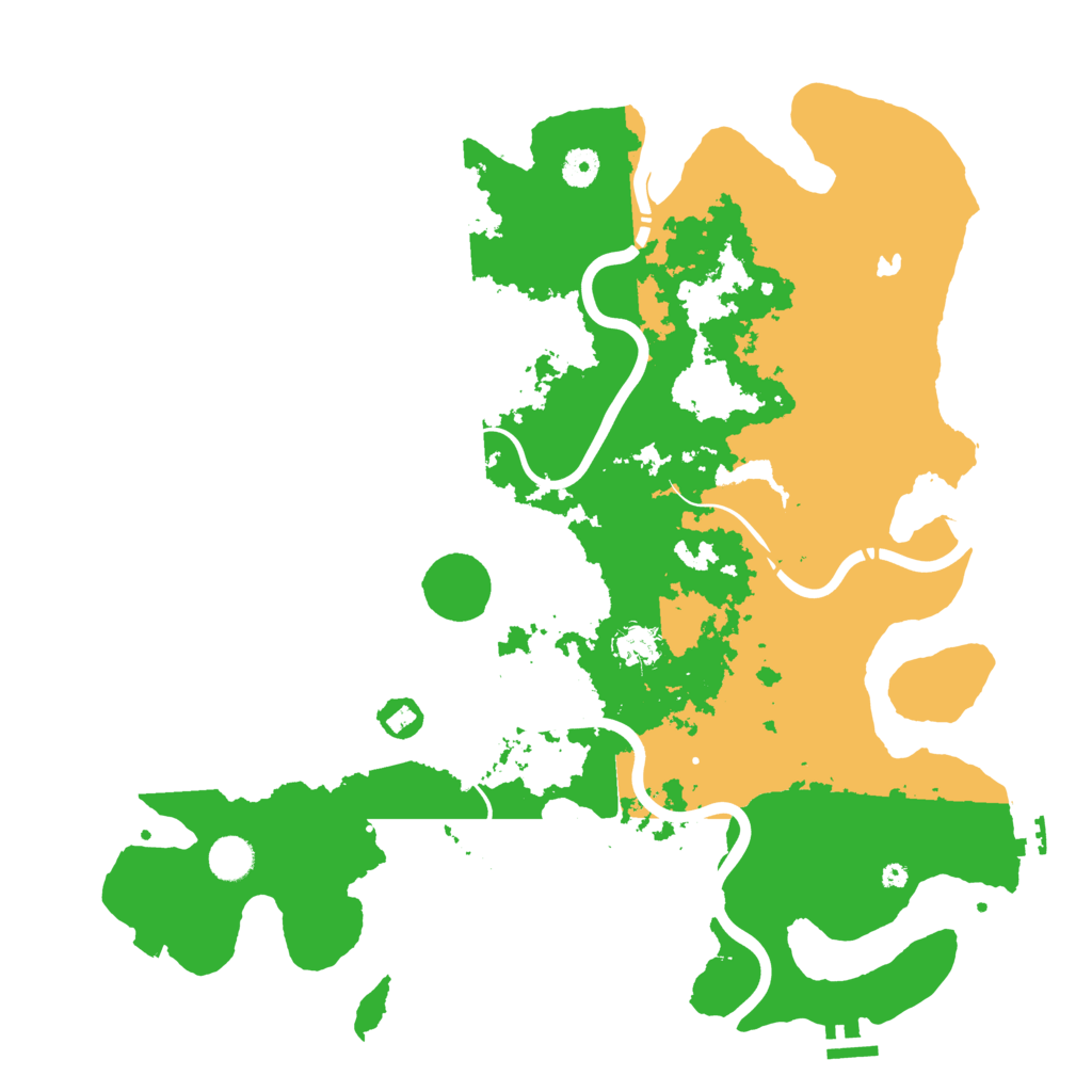Biome Rust Map: Procedural Map, Size: 4300, Seed: 1892566746