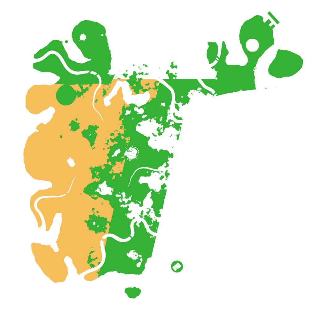 Biome Rust Map: Procedural Map, Size: 4250, Seed: 424731082