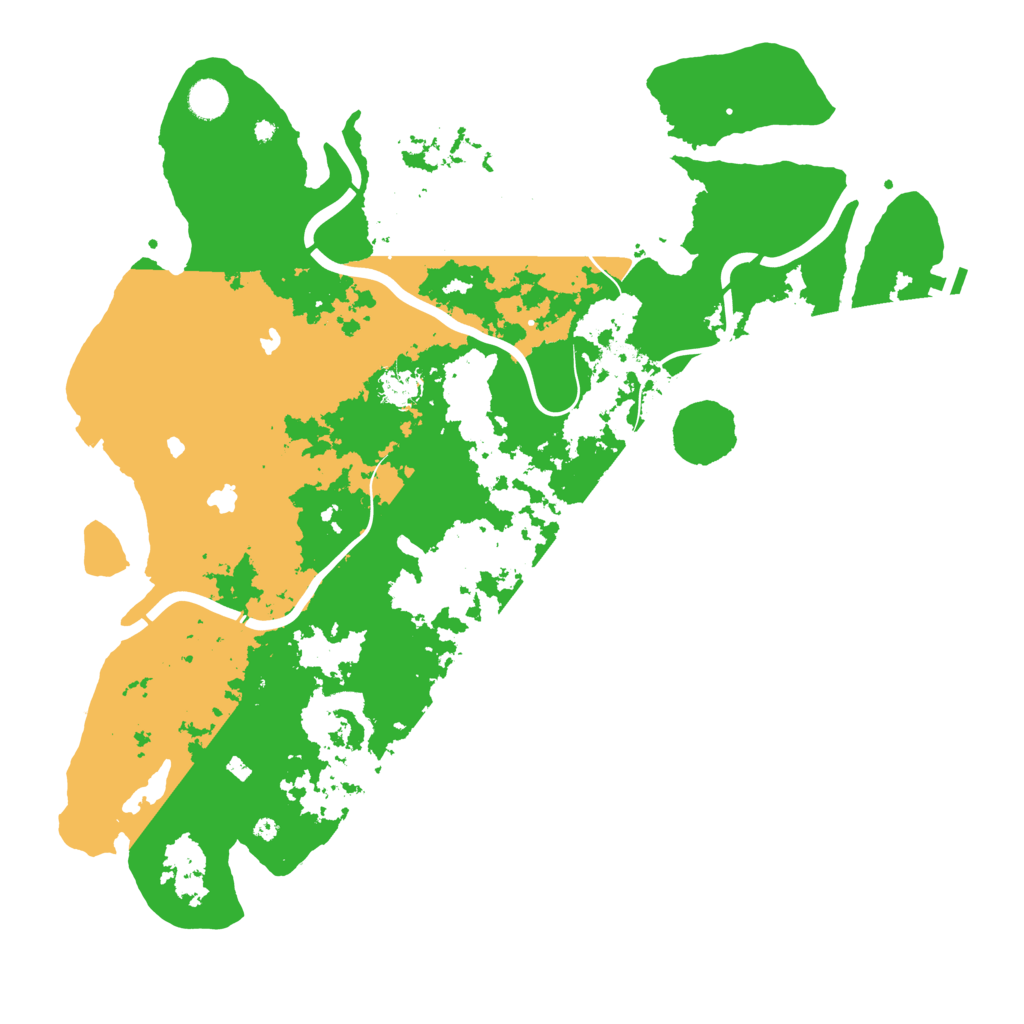 Biome Rust Map: Procedural Map, Size: 4500, Seed: 389045937